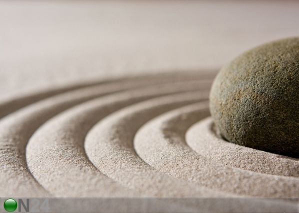 Fleece-kuvatapetti STONE IN THE SAND 360x270 cm