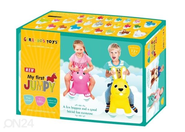 Hyppylelu Jumpy Jänis