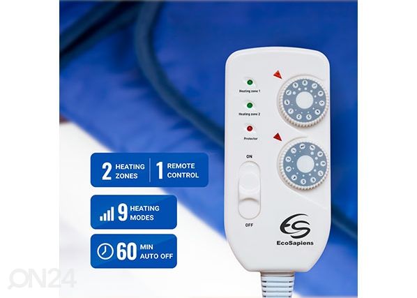 infrapunasaunahuopa EcoSapiens 180x220 cm 120 kg