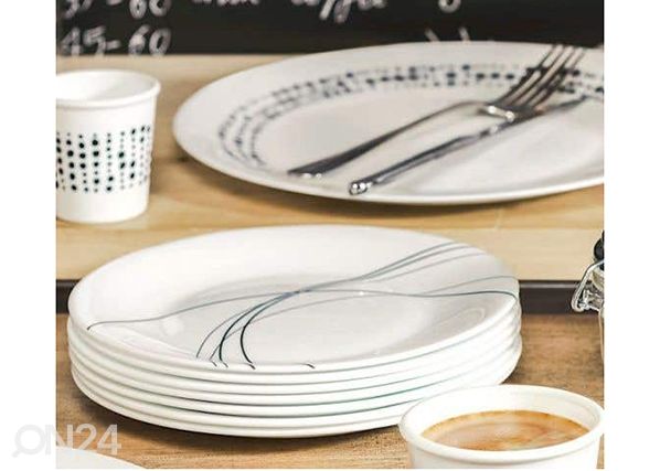 Jälkiruokalautanen Linee, Ø 20 cm, 4 kpl