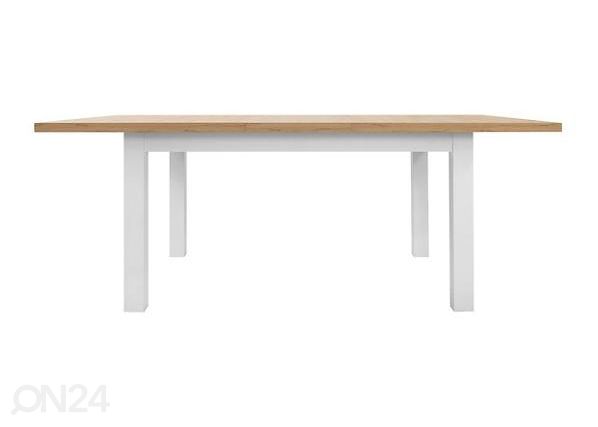 Jatkettava ruokapöytä 90x160-200 cm