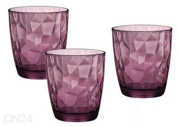 JuomalasiDiamond violetti 39 cl, 3 kpl