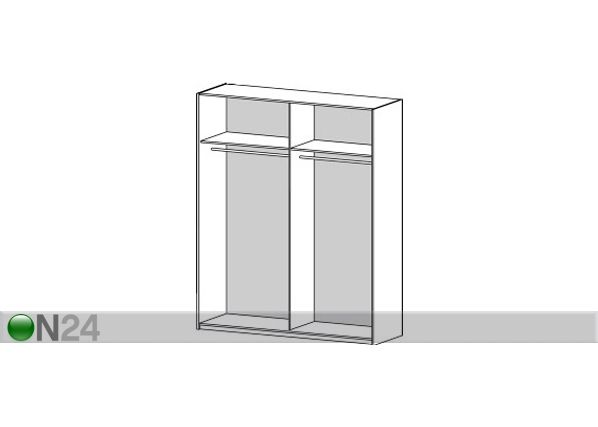 Kaapin runko FIRENZE 180 cm