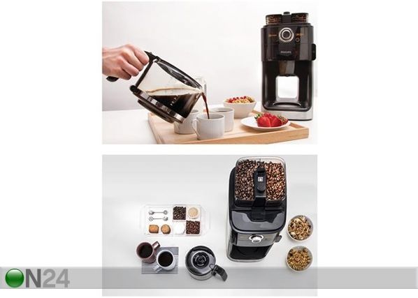 Kahvinkeitin+mylly PHILIPS HD7762/00