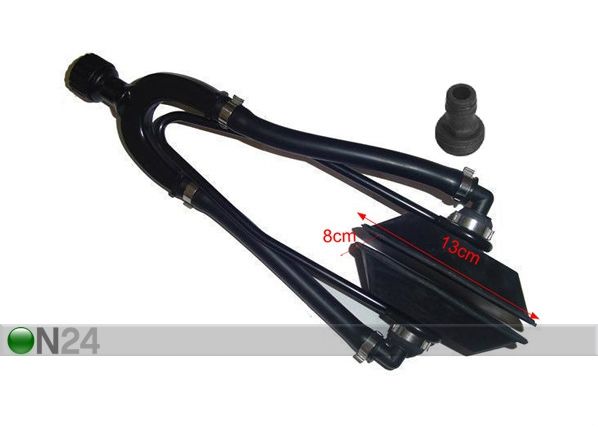 Kaksisuuntainen moottorin huuhtelun apuväline