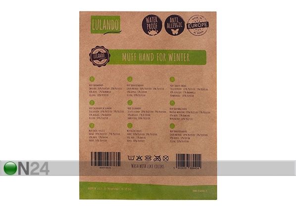 Käsimuhvi työntöaisaan LULANDO