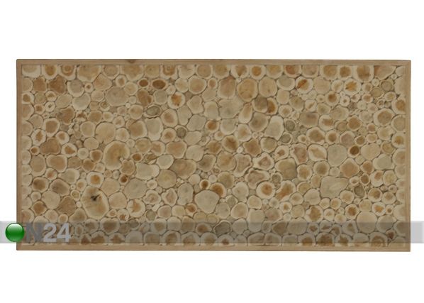 Katajalevy kehyksellä 50x100 cm