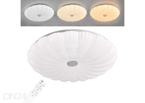 Kattovalaisin Flower LED 36 W + kauko-ohjain