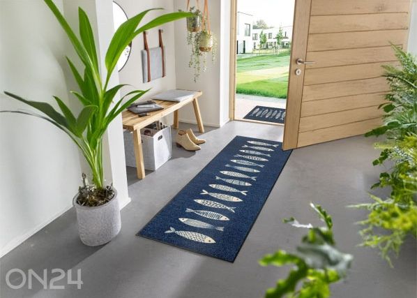 Käytävämatto Fish Tango, 60x180 cm