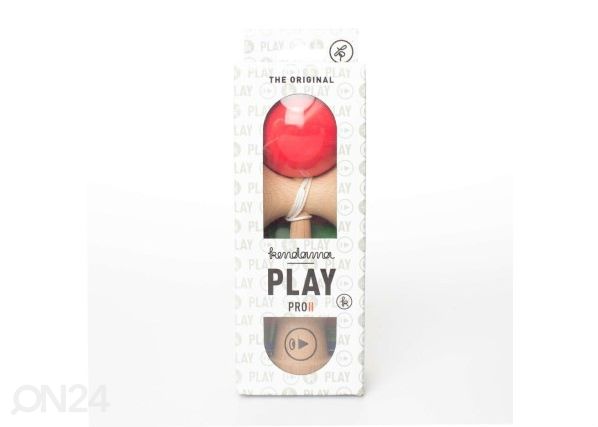 Kendama Play Pro II punainen 18,5 cm