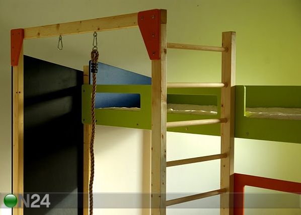 Kerrossänky+voimisteluteline 80x200 cm