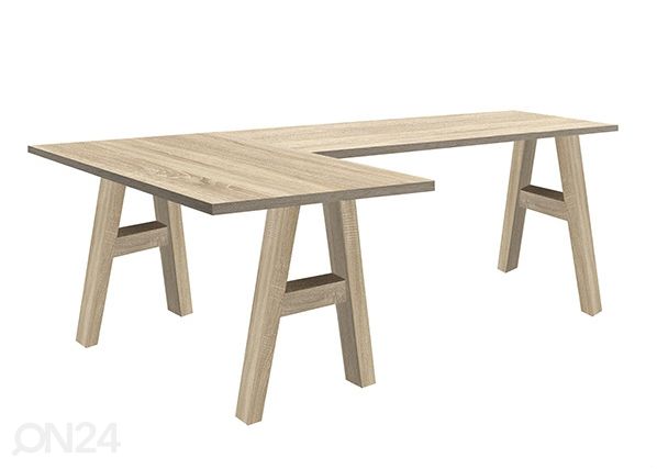 Kiinnitettävä työpöytä Mister Office A 120 cm