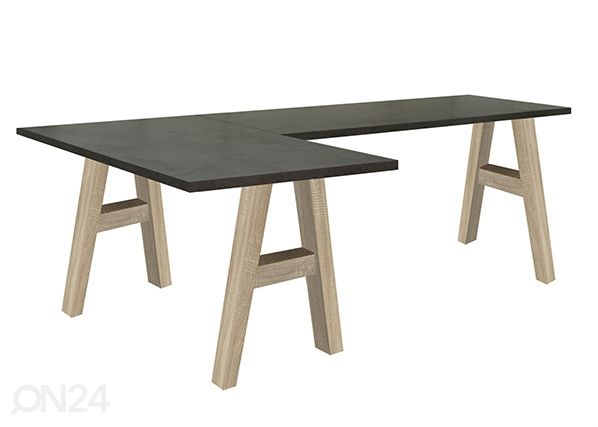 Kiinnitettävä työpöytä Mister Office A 120 cm