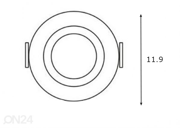 Kohdevalo Venus LED mitat