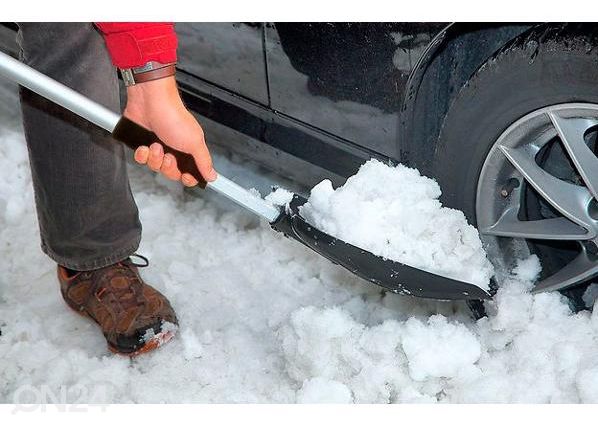 Kokoontaitettava lumilapio autoon