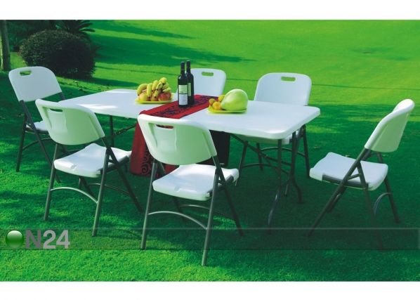 Kokoontaitettava puutarhapöytä PICNIC