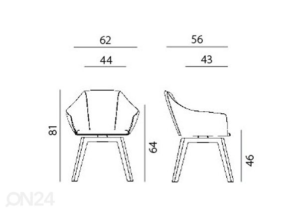 Kokoustuoli Wind Wood