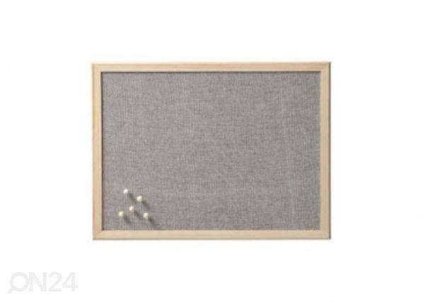 Korkkitaulu, puuvilla/ mänty