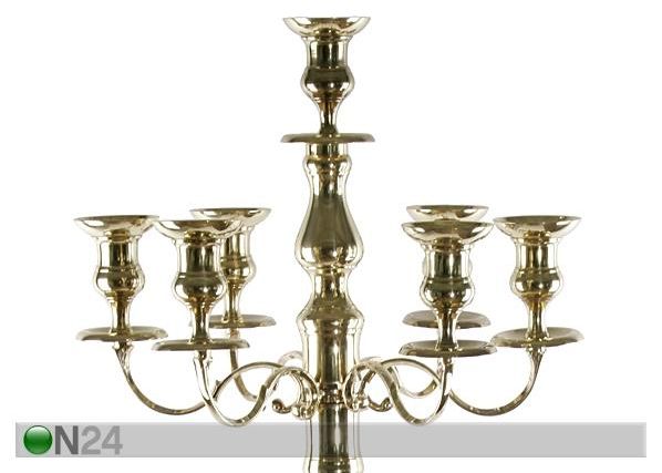 Kullansävyinen kynttilänjalka 150 cm