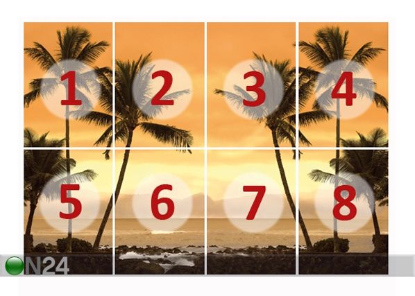 Kuvatapetti CARIBBEAN BEACH 400x280 cm