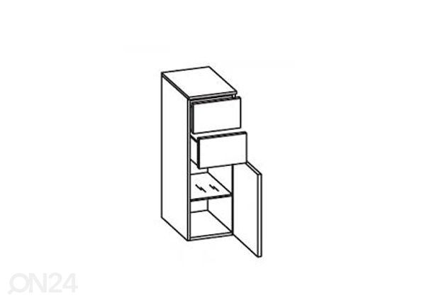 Kylpyhuoneen alakaappi 327