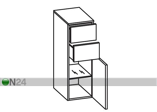 Kylpyhuoneen alakaappi 359