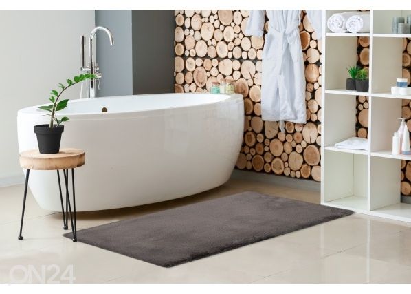 Kylpyhuoneen matto Heaven Grey 67x110 cm