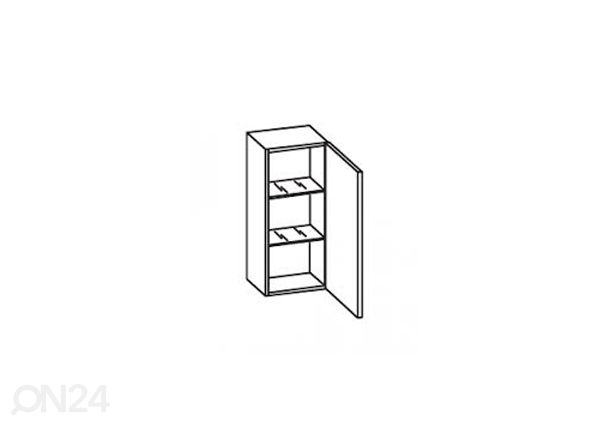 Kylpyhuoneen yläkaappi 327