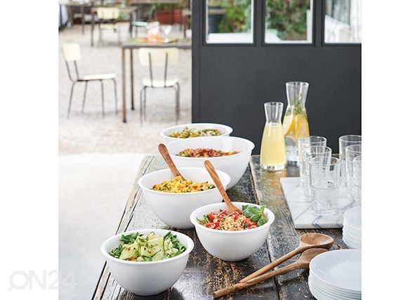 Lasikulho Easy 530 ml, valkoinen