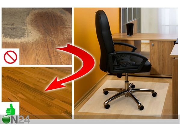 Lattiansuoja tuolin alle 140x100 cm