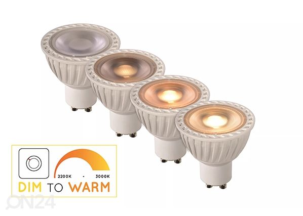 LED sähkölamppu GU10 5W, valkoinen