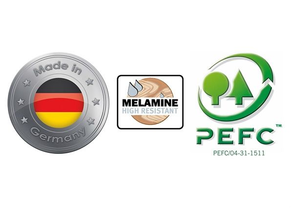 Lipasto BRISTOL 3 120x35xh90 cm