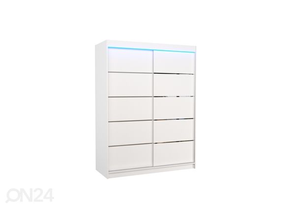 Liukuovikaappi Olivia 150 cm + LED