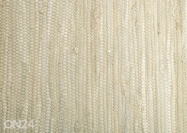 Matto Happy Cotton 90x160 cm, luonnonvalkoinen