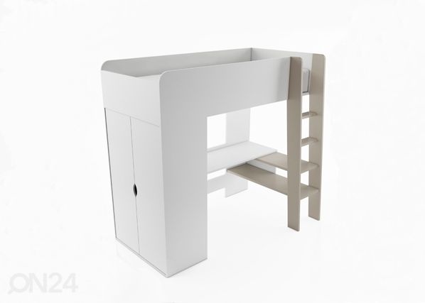 Monitoimisänky + patja 90x200 cm