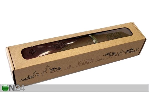 Nahkavyö Etno Ruiskaunokki 3,5 x 135 cm