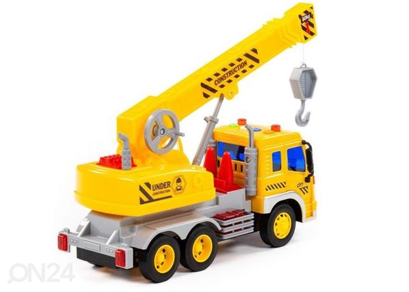 Nosturiauto City äänillä ja valoilla