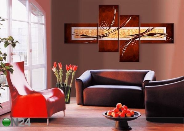 Öljymaalaus kankaalla PLANEET 2 95x200 cm