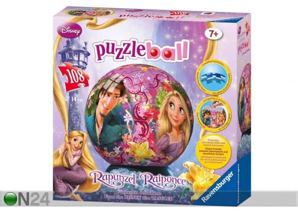 Palapelipallo RAPUNZEL 108 kpl
