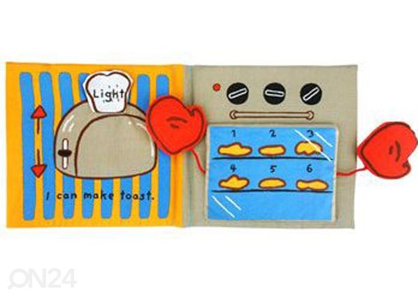 Pehmeä kirja Pikku kokki