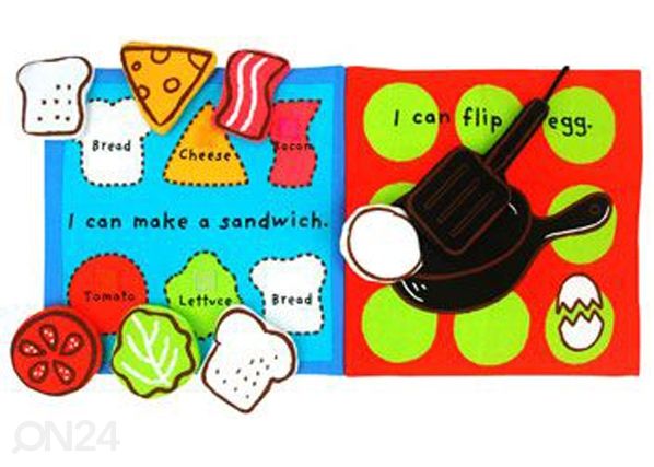 Pehmeä kirja Pikku kokki