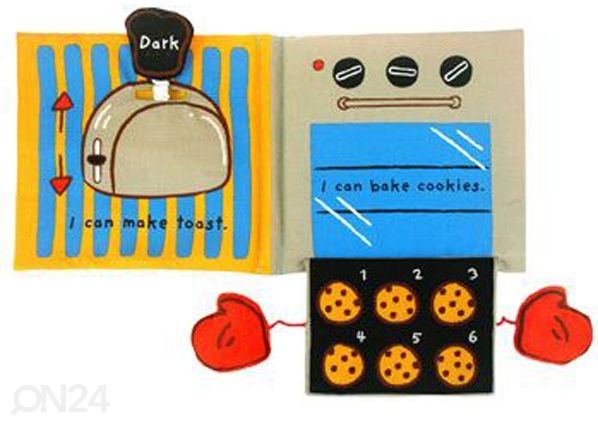 Pehmeä kirja Pikku kokki