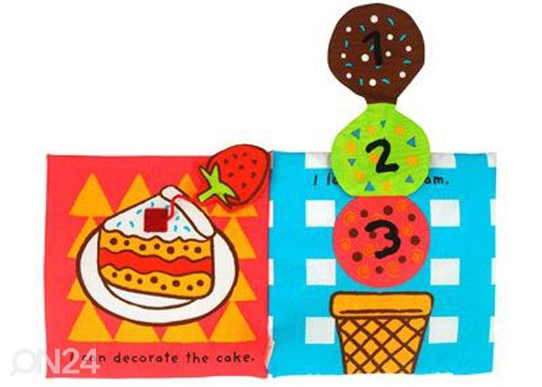 Pehmeä kirja Pikku kokki