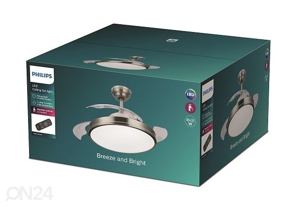 Philips Atlas SSW tuuletinvalaisin nikkeli