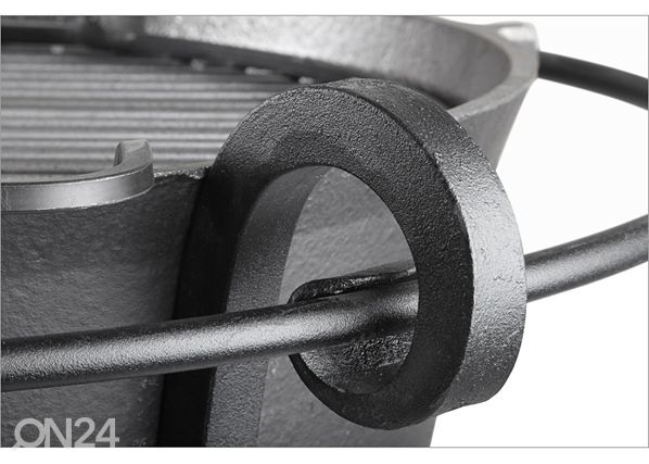 Pihagrilli wokkipannulla