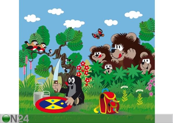 Pimentävä fotoverho MOLE 280x245 cm