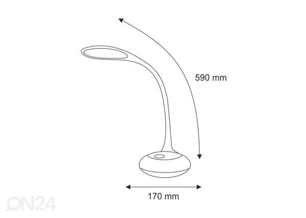 Pöytävalaisin Cosmos 2 LED
