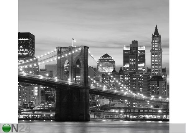 Puolipimentävä fotoverho BROOKLYN 280x245 cm