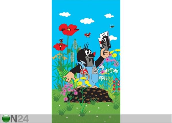 Puolipimentävä fotoverho MOLE AND MIRROR 140x245 cm