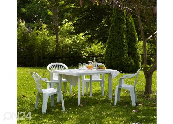 Puutarhapöytä Faro 86x137 cm